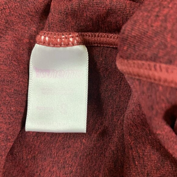 Kinema Leggings Capris Maroon Small Stretch Activewear Yoga Workout Pants - Picture 4 of 4